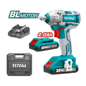 Pistola Impacto Inalambrica 1/2″ 20v Incluye 2 Baterias 1 Cargador Super Select Total 