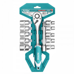 Copas Hexagonales y Ratchet de 1/2in Total