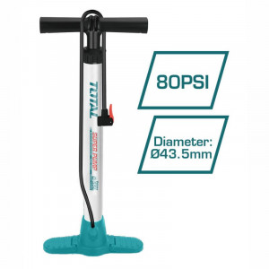 Inflador de mano 80PSI con soporte Total