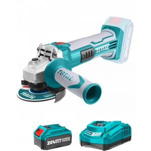 Pulidora Mini Inalambrica Total 4 1/2IN 20v + Bateria 4ah Y Cargador